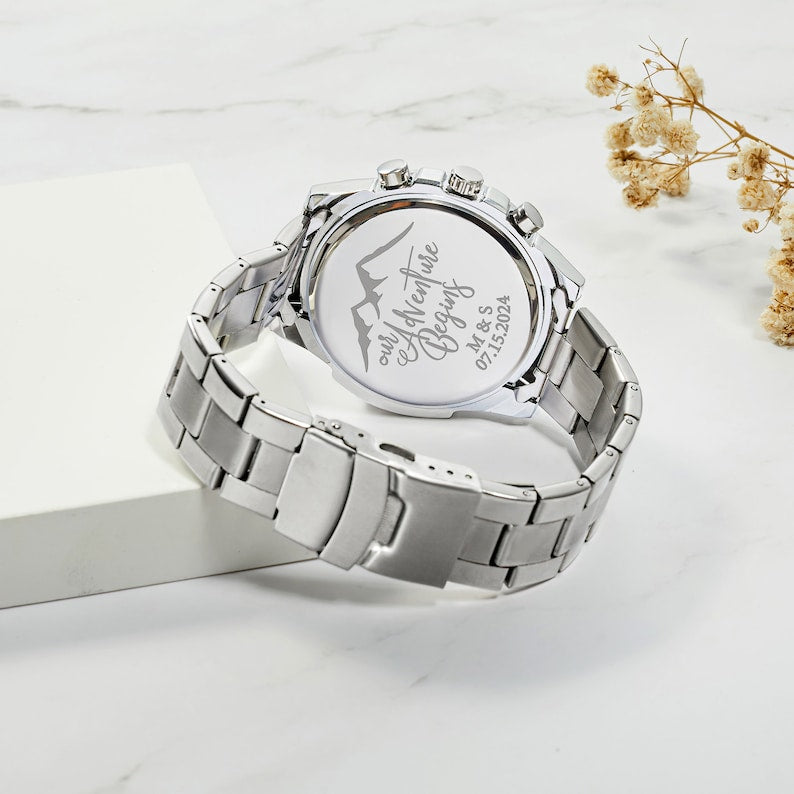 Personalisierte Herrenuhr