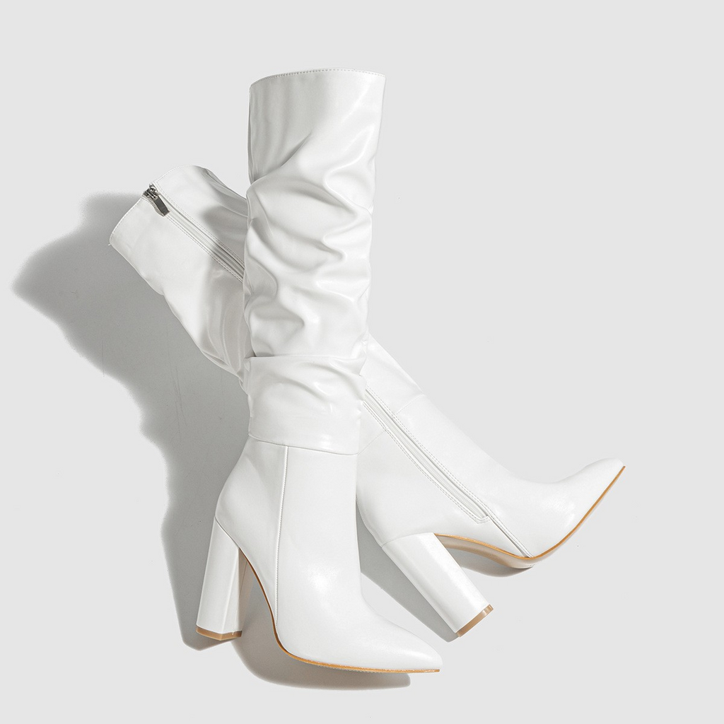 VivaVertix Stiefel mit spitzer Spitze und Absatz