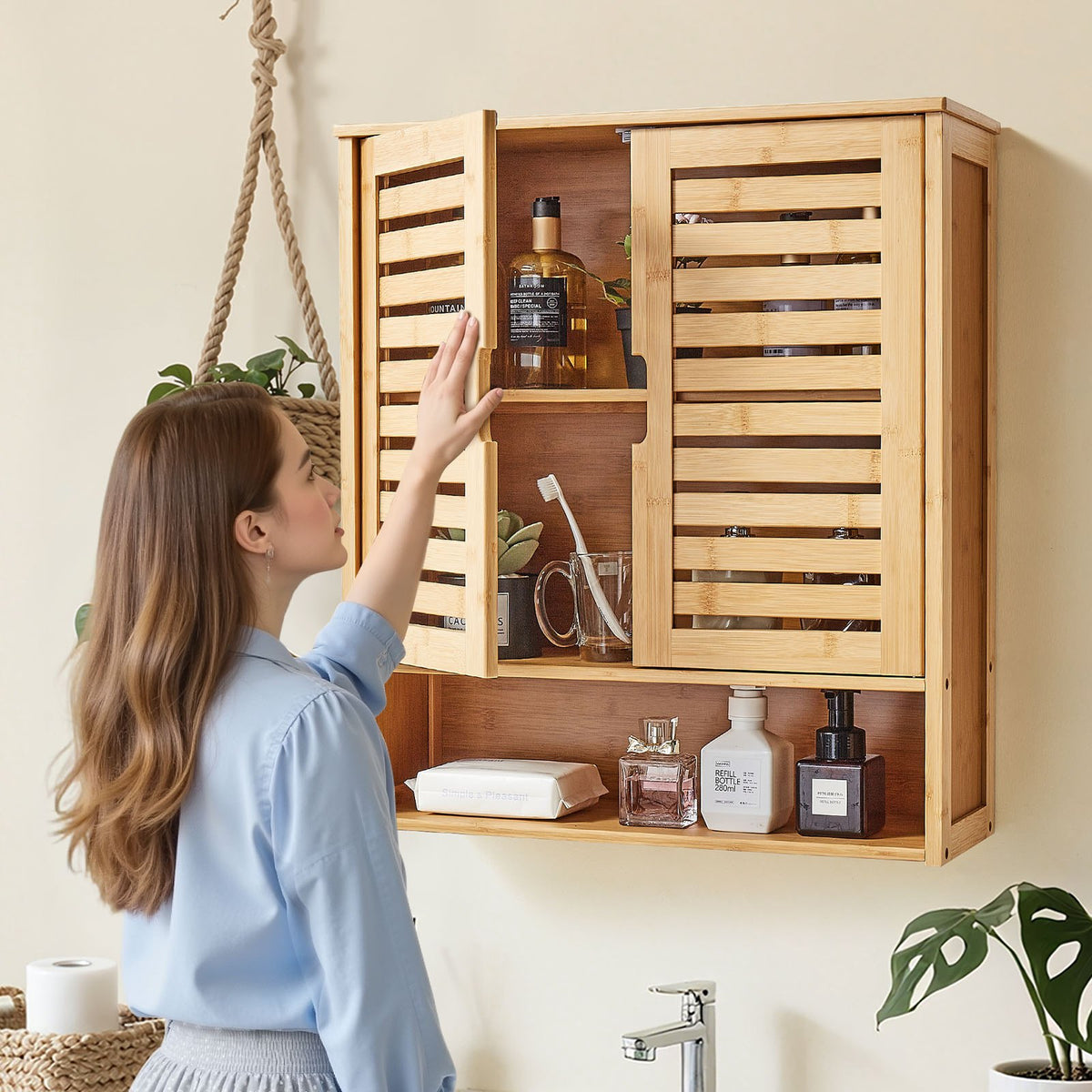 Badezimmerschrank über der Toilette - NovaDom